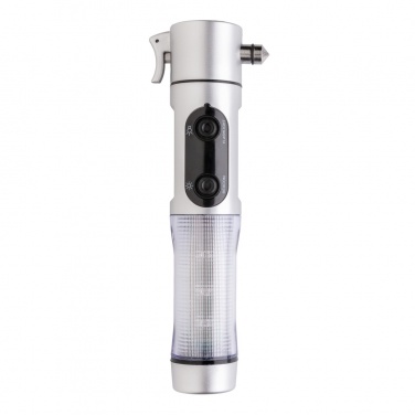 Logo trade promotional gifts picture of: Emergency light with hammer